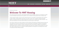 Desktop Screenshot of mhthousing.org